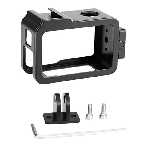 Puluz - Cage en métal PU928B avec griffe porte-accessoire pour DJI Osmo Action 4 / 3