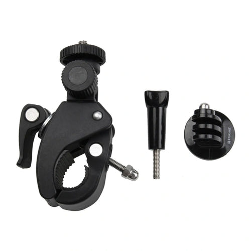 Puluz Support Guidon PU177B - Fixation caméra vélo et moto : action noir