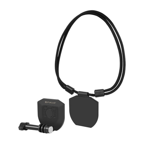 Puluz - Fixation tour de cou magnétique PU739B pour caméras sport : portée poitrine