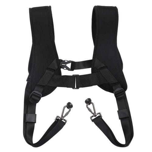 Puluz - Harnais double PU6002 pour deux appareils photo : attaches rapides