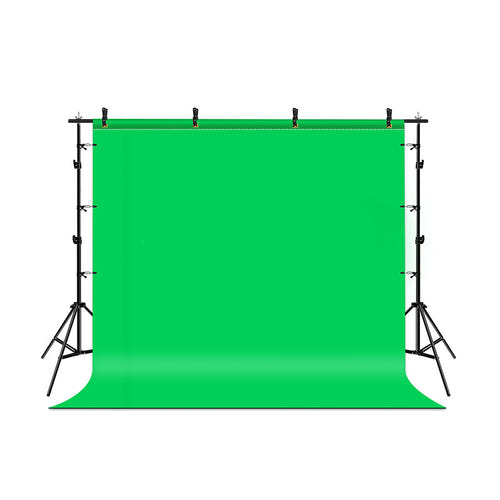 Puluz - Kit support de fond de studio PKT5205 2 × 3 m avec 3 fonds en tissu (vert, rouge, bleu) : monté