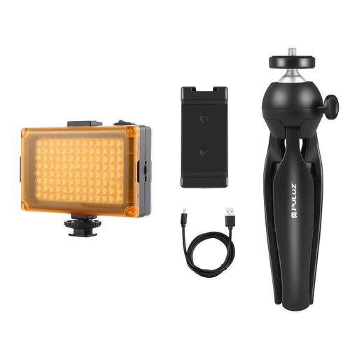 Puluz - Kit live trépied avec lampe LED et pince smartphone PKT3131B (vue 2)