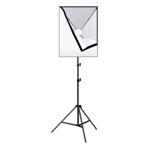 Puluz - Kit studio softbox 50 × 70 cm avec trépied et ampoule LED PU5070EU (vue 1)
