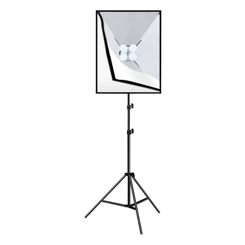 Puluz - Kit studio softbox 50 × 70 cm avec trépied et 4 ampoules LED PU5071EU (vue 1)