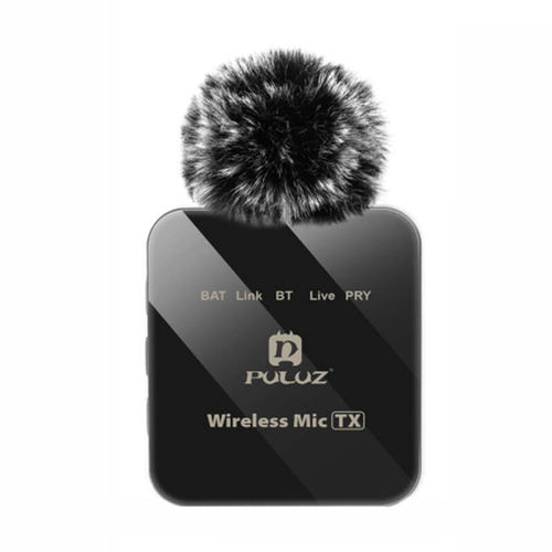 Puluz - Micro-cravate sans fil PU647B pour iPhone et iPad (Lightning) : micros et récepteur