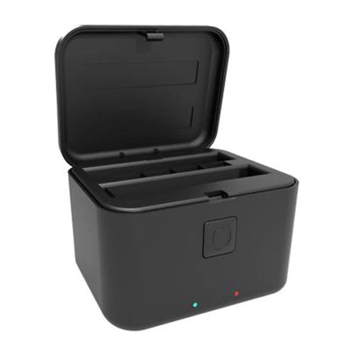 Puluz Boîtier de charge Insta360 X5 - étui de protection noir - visuel 1
