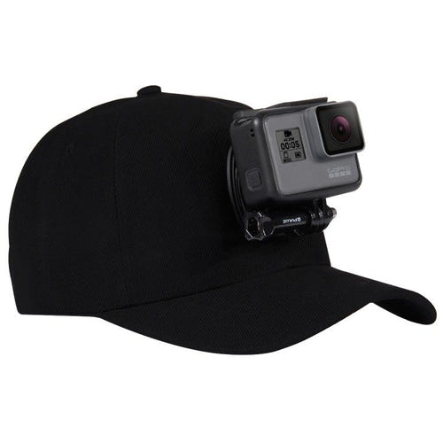 Puluz PU195 - Casquette avec fixation pour caméra sportive DJI, GoPro et Insta360, noire - visuel 3