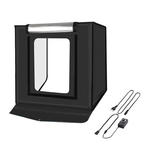 Puluz - Studio photo LED PU5040EU 40 cm 60 W avec 6 fonds (tente sans ombre)