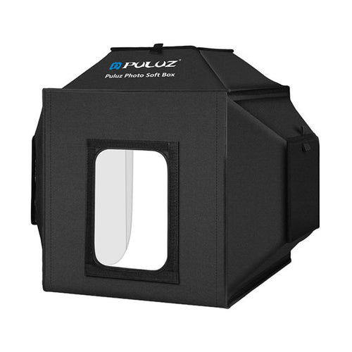 Puluz - Studio photo PU5042EU 40 cm avec 3 panneaux LED et 4 fonds PVC