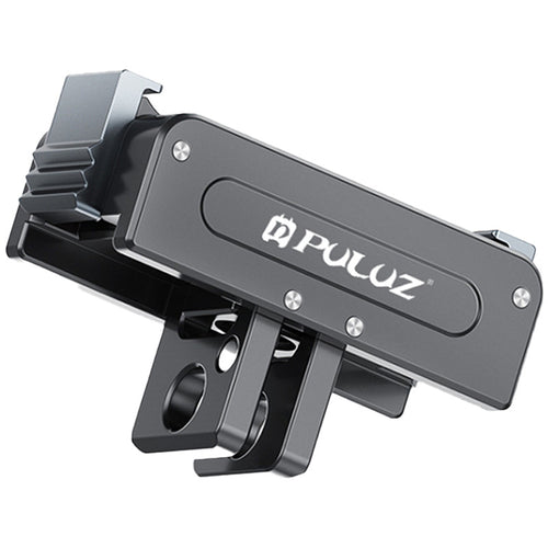 Puluz - Support magnétique en métal PU743B pour DJI Osmo Action et Osmo 360 (noir)