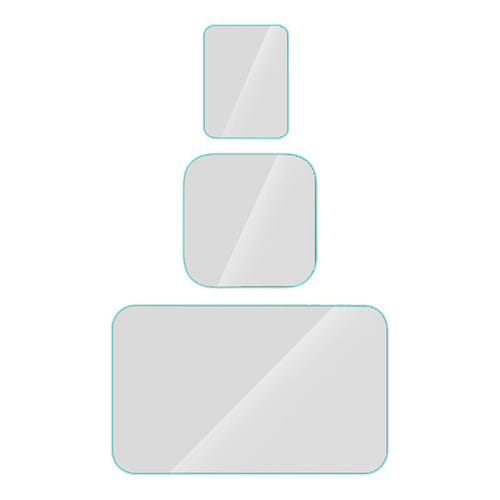 Puluz - Verres trempés 3-en-1 PU951T pour Insta360 Ace Pro (écrans + objectif)