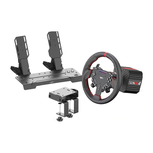PXN VD4 EU - Ensemble Direct Drive 4 Nm avec volant et pédalier