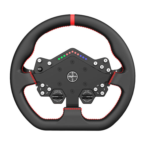 PXN WDS R2 - Volant 300 mm microfibre avec 11 LED RGB