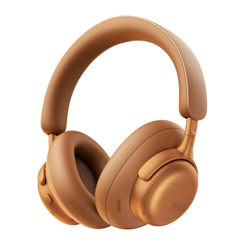 QCY H6 Ultra - casque sans fil à réduction de bruit adaptative, orange - visuel 1