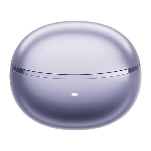 QCY MeloBuds N70 - écouteurs sans fil à réduction de bruit, violet : boîtier charge violet