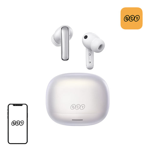 QCY Melobuds N65 - Écouteurs sans fil LDAC, latence 45 ms (blanc) - visuel 1