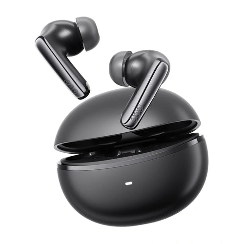 QCY N70 HT18 LITE - écouteurs sans fil à réduction de bruit, noir : boîtier charge noir
