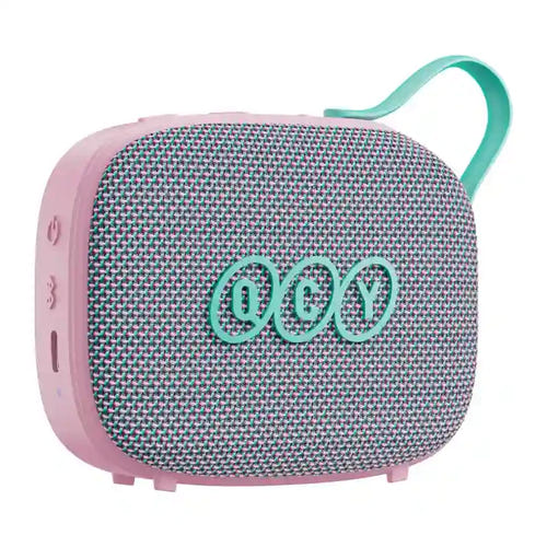 QCY SP3 - Enceinte Bluetooth 6.0 compacte étanche IPX5, rose - visuel 1