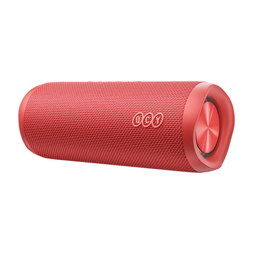 QCY SP7 - enceinte Bluetooth portable étanche RGB, rouge (vue 1)