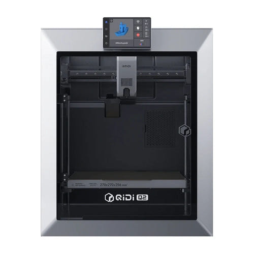 QiDi Q2 - Imprimante 3D fermée CoreXY, chambre chauffée et filtration 3 en 1 : caisson fermé vue avant