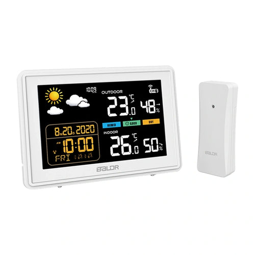 RainPoint BALDRTHERM B0359WST2H2PR - Station météo avec capteur extérieur sans fil - visuel 1
