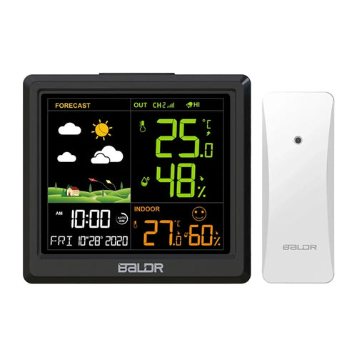 RainPoint BALDRTHERM B0389WST2H2-V1 - Station météo 3 canaux avec capteur extérieur - visuel 1