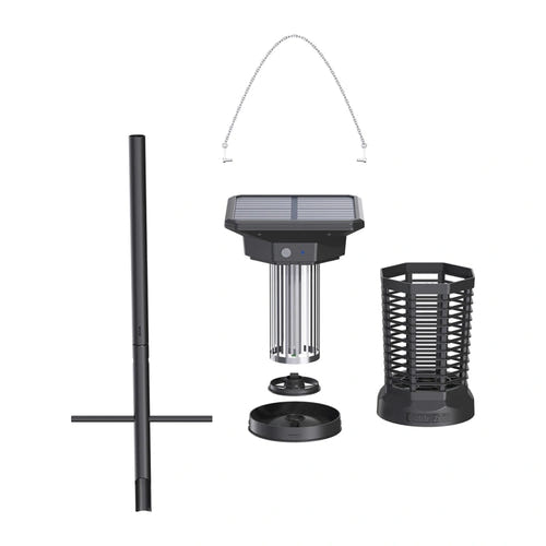 RainPoint BZ501FRF - lampe anti-insectes solaire connectée : sur pied