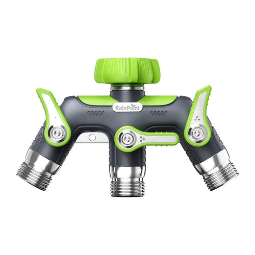 RainPoint DZ03 - répartiteur d'eau de jardin à 3 voies : trois voies