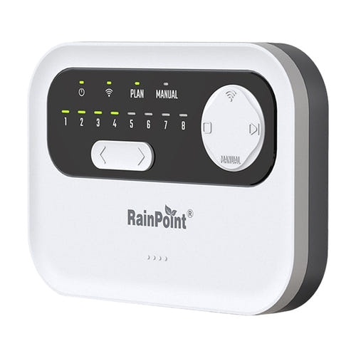 RainPoint HIC801W - programmateur d'arrosage Wi-Fi 8 zones : vue détail