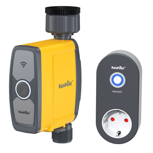 RainPoint TTV103 - Programmateur d'arrosage 1 zone Wi-Fi avec application : passerelle WiFi