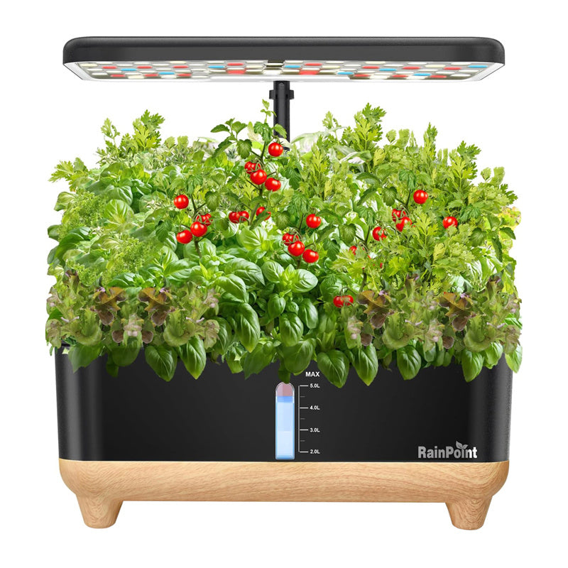 RainPoint Z238 - Potager hydroponique d'intérieur 13 plants effet bois - visuel 1