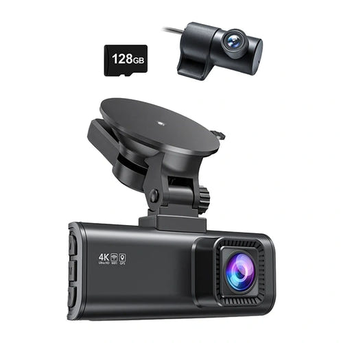 REDTIGER F7NP - Caméra embarquée 4K avant et arrière avec carte 128 Go - visuel 2