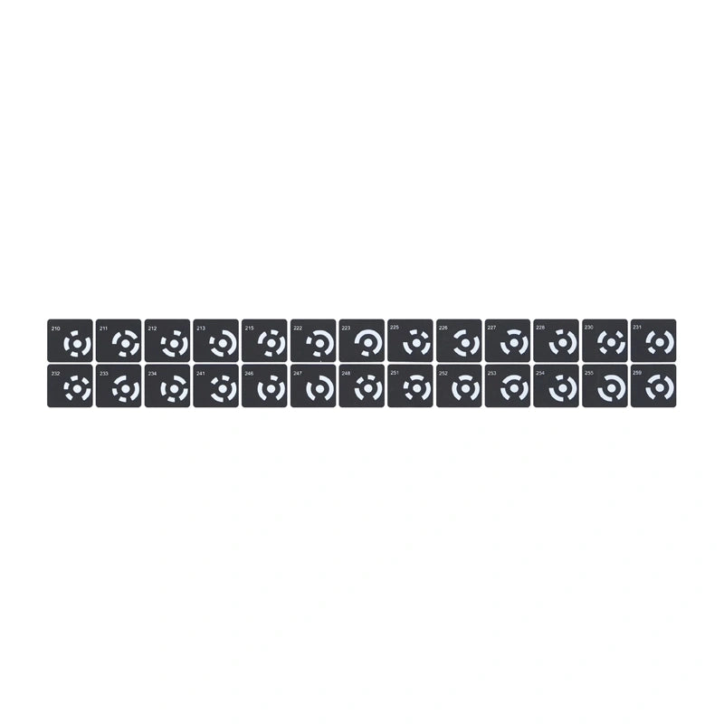 Revopoint Coded Targets - Lot de 208 marqueurs codés autocollants pour Miraco Plus - visuel 1