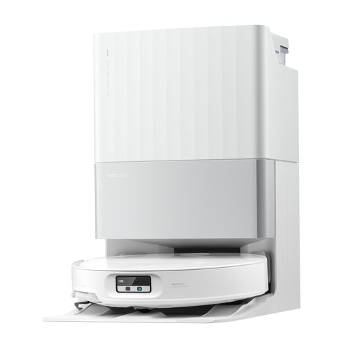 Roborock Qrevo Edge T - Robot aspirateur laveur 18 500 Pa, station tout-en-un, blanc - visuel 1