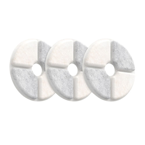Rojeco RYSJBJZ-LX3 - lot de 3 filtres pour fontaine sans fil 2,5 L