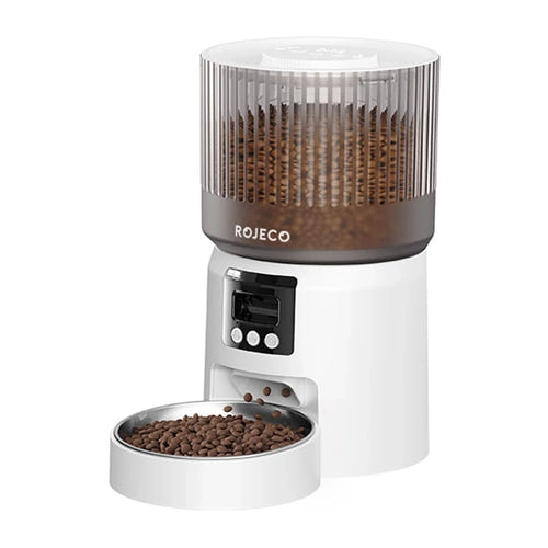 Rojeco RWSQLMSP-DP - Distributeur de croquettes connecté avec caméra 1080p - visuel 1