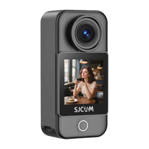 SJCAM C400 Pocket - Caméra d'action de poche 4K stabilisée, noire - visuel 1