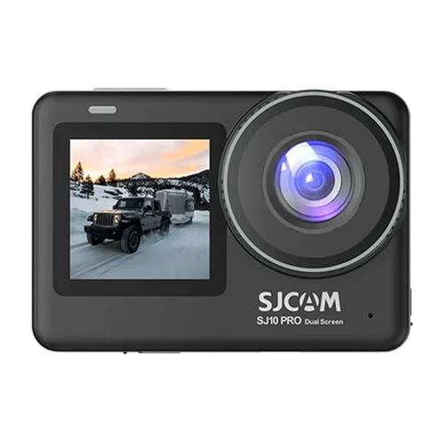 SJCAM SJ10 Pro Dual Screen - caméra d'action 4K 60 i/s à double écran, caisson étanche 30 m : face avant double écran