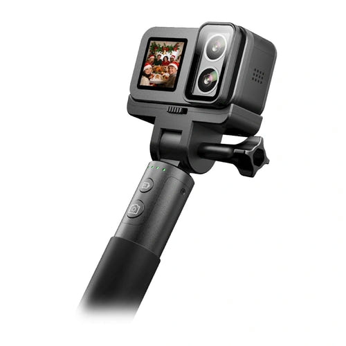 SJCAM SJ20 - caméra d'action 4K à double objectif jour et nuit, double écran, étanche : sur perche écran avant