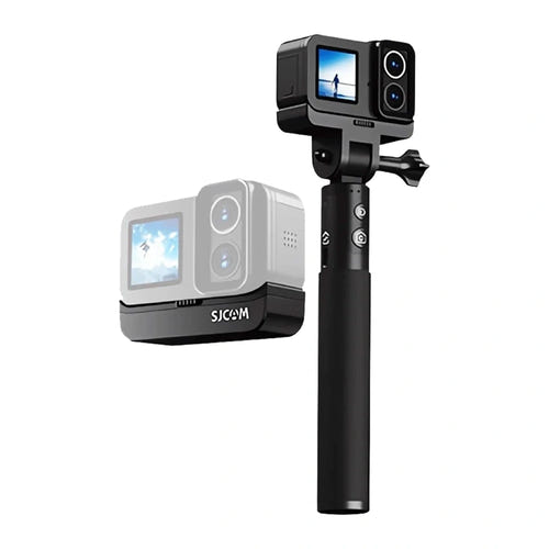 SJCAM SJ20 Charging Combo - caméra d'action 4K double objectif jour et nuit avec perche rechargeante - visuel 1