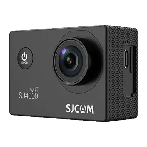 SJCAM SJ4000 Wi-Fi - Caméra d'action 4K, caisson étanche 30 m et fixations : WiFi vue arrière écran