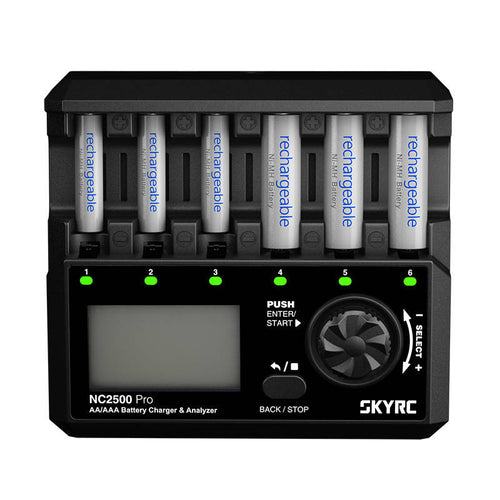 SkyRC NC2500 Pro - Chargeur-régénérateur 6 accus AA/AAA - visuel 1