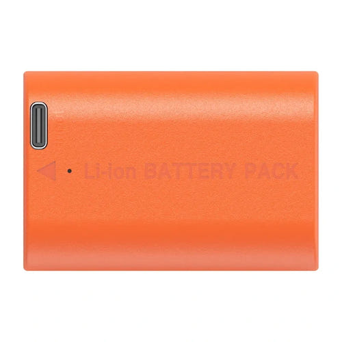 SmallRig E6P-C26 - batterie LP-E6P USB-C pour Canon, orange : 2 520 mAh