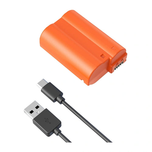 SmallRig EN-EL15c - batterie USB-C 2400 mAh pour Nikon : port USB-C