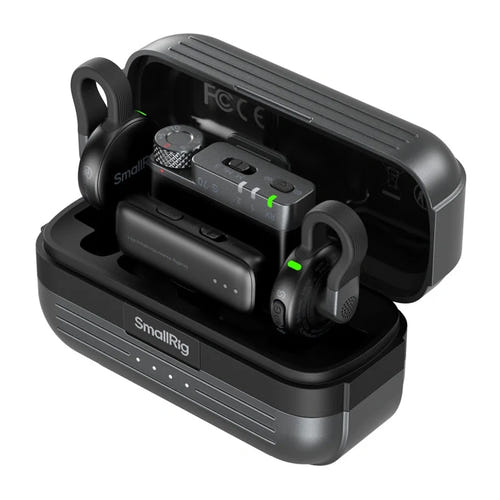 SmallRig S 70 - Micro sans fil double avec boîtier de charge 40 h : émetteurs récepteurs