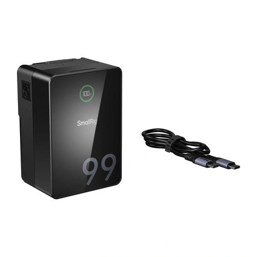 SmallRig VB99 Pro mini - batterie V-Mount compacte 98,9 Wh : écran TFT couleur
