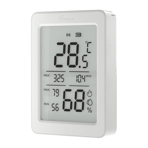 Sonoff AirGuard TH SNZB-02DR2 - Capteur température et humidité Zigbee LCD (vue 1)