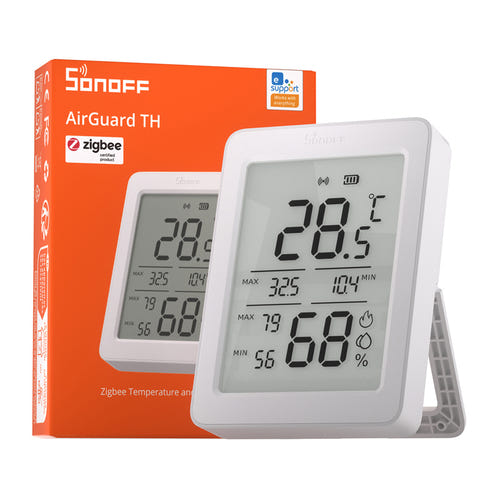 Sonoff AirGuard TH SNZB-02DR2 - Capteur température et humidité Zigbee LCD (vue 3)