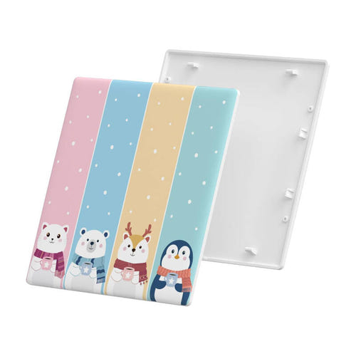 Sonoff Cartoon 4C - Façade décorative pour interrupteur tactile T5 4 canaux : profil
