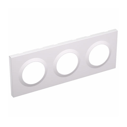 Sonoff EF3G - Cadre triple pour interrupteurs Orb, série Fusion : monté au mur
